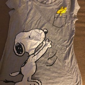 Large teen peanuts T-shirt